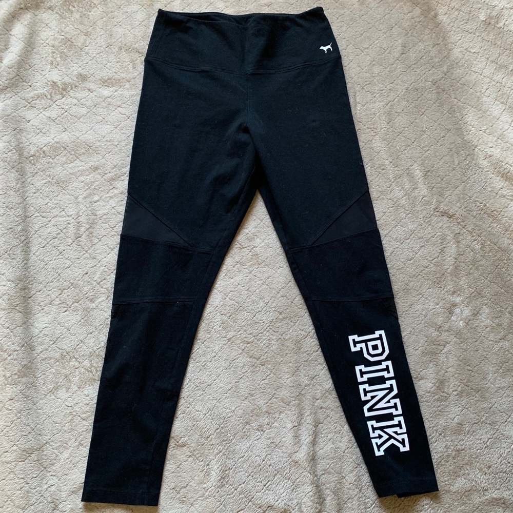 SOLD❗️ PINK leggings with mesh sides